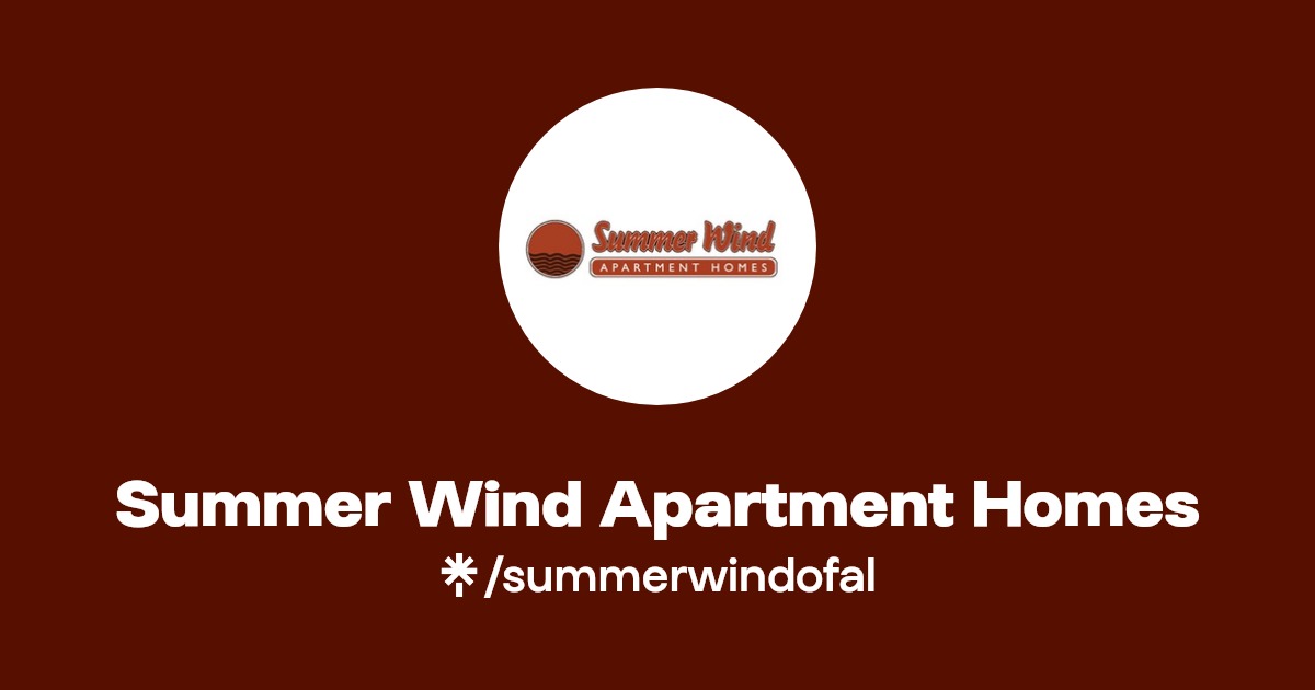 Summer Wind Apartment Homes Twitter, Instagram, Facebook Linktree