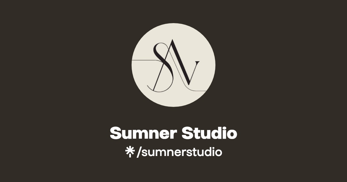 Sumner Studio Linktree