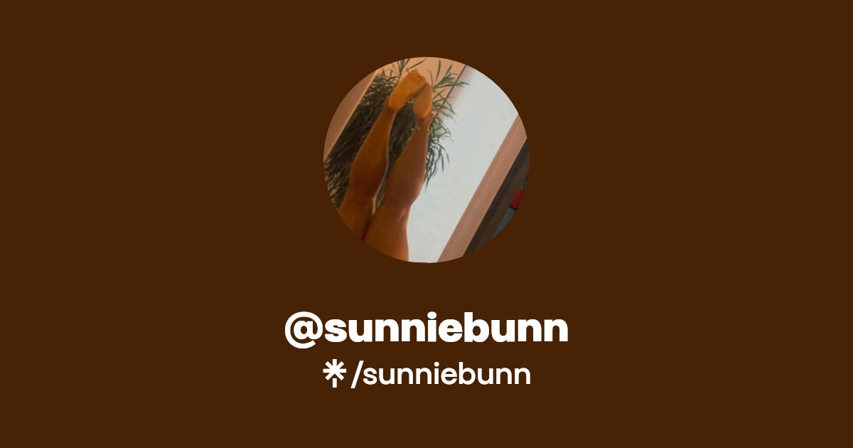 sunniebunn - Find @sunniebunn Onlyfans - Linktree