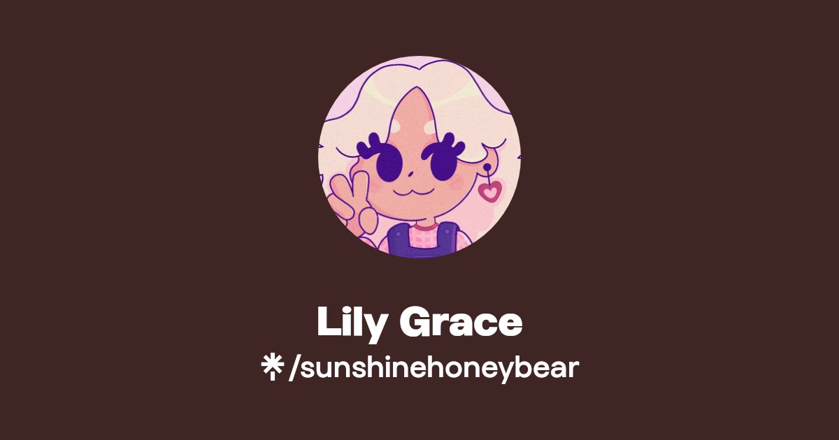 Lily Grace Twitter, Instagram, Facebook Linktree