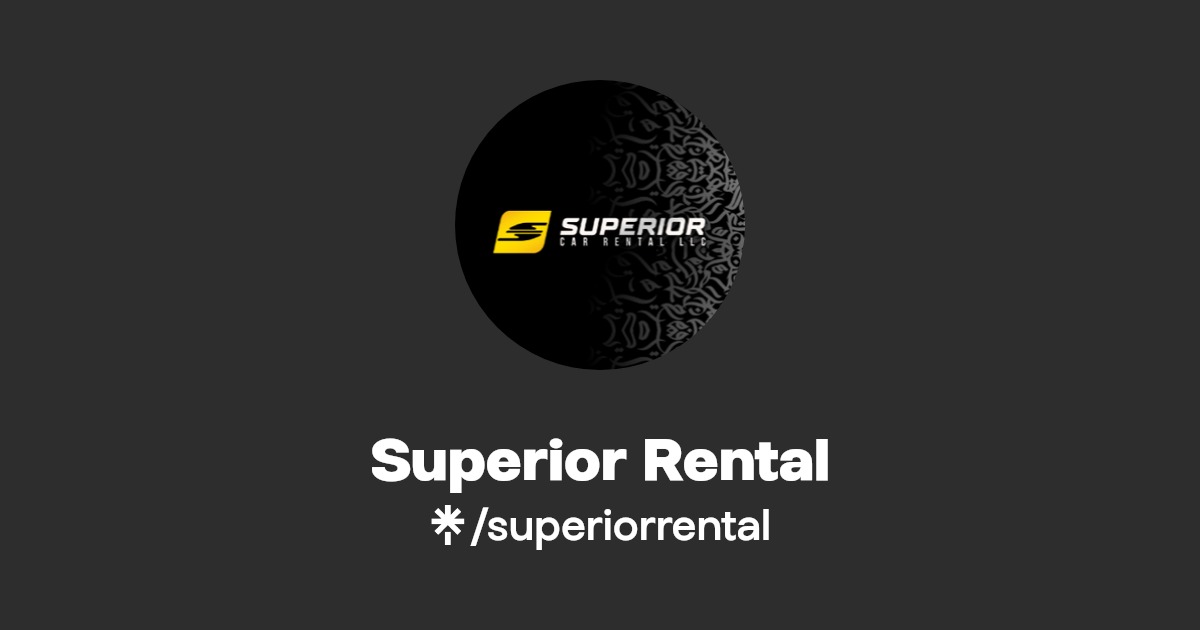 Superior Rental Instagram Linktree