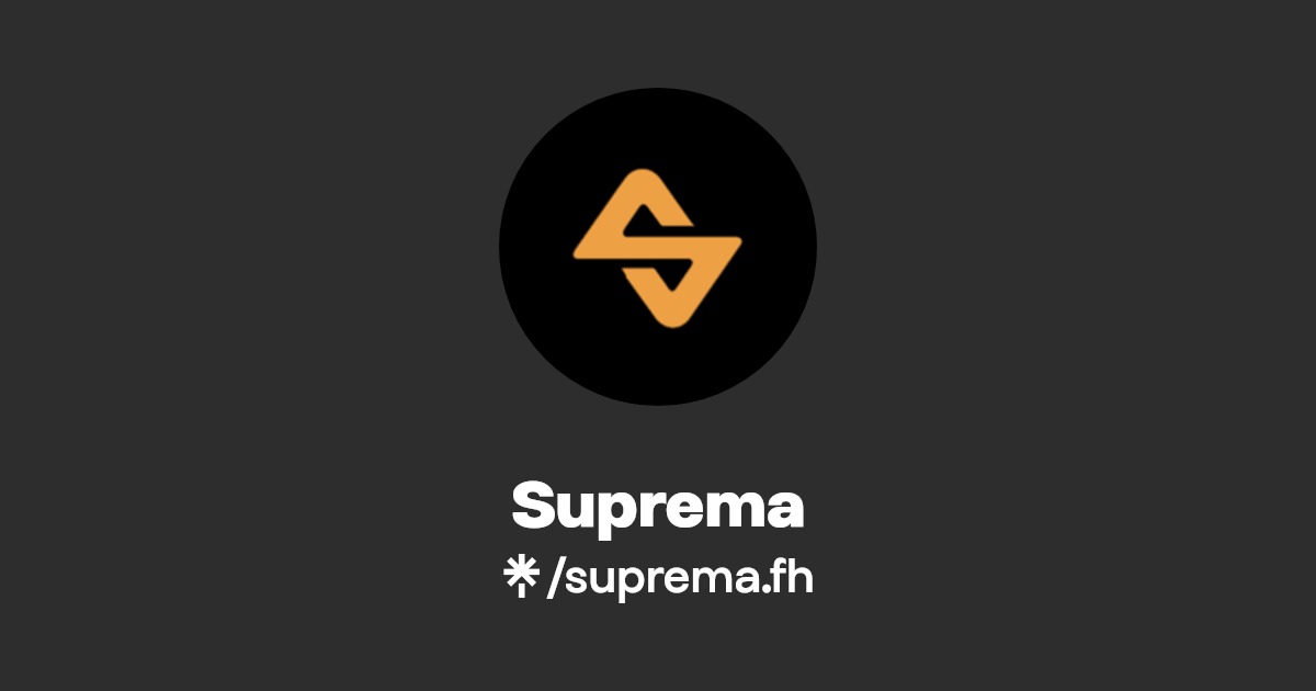 Suprema Linktree