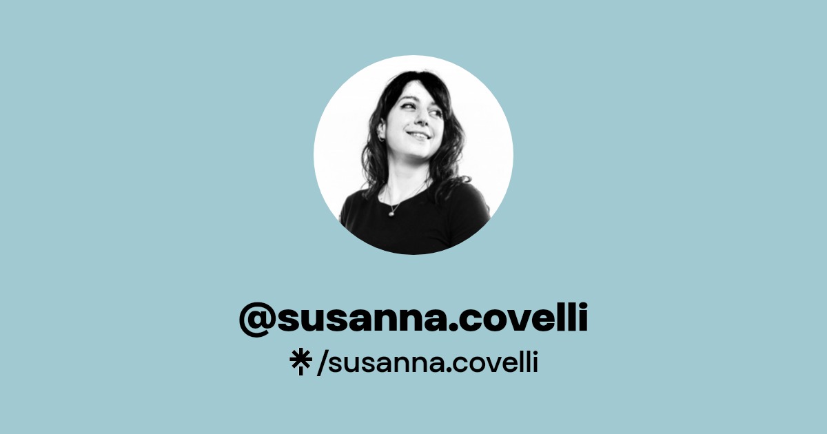 susanna.covelli Instagram Linktree