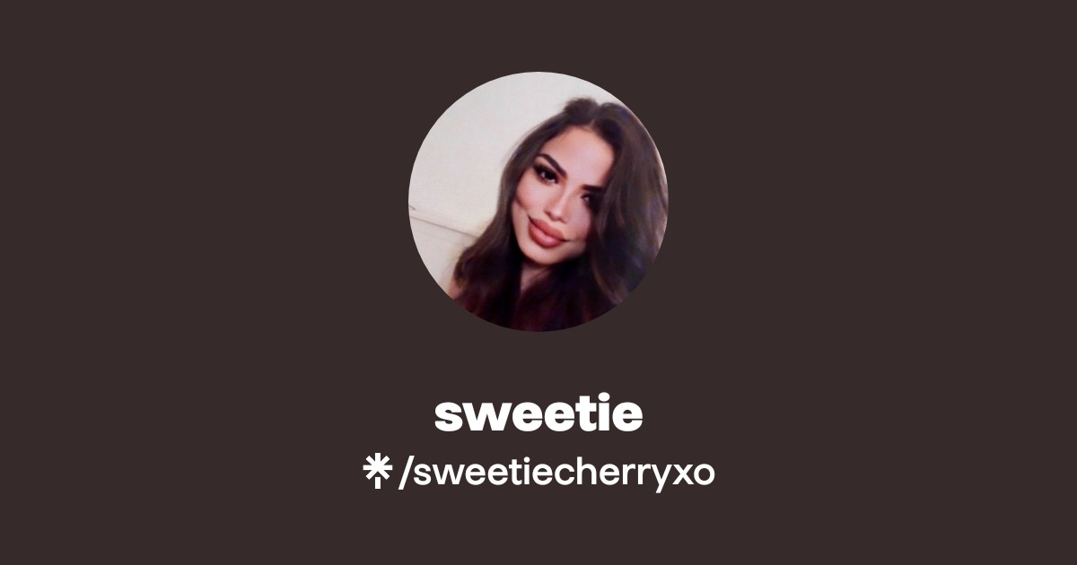 sweetie | Instagram, Twitch | Linktree