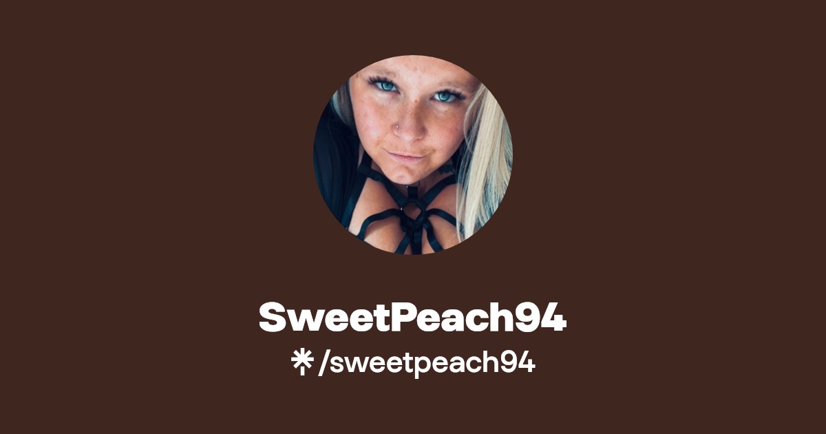 SweetPeach94 | Twitter, Instagram | Linktree
