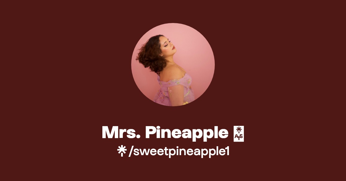 Mrs. Pineapple 💋🍍💋 - Find Mrs. Pineapple 💋🍍💋 Onlyfans - Linktree
