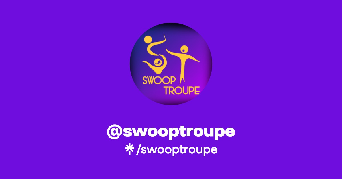 swooptroupe Instagram Linktree