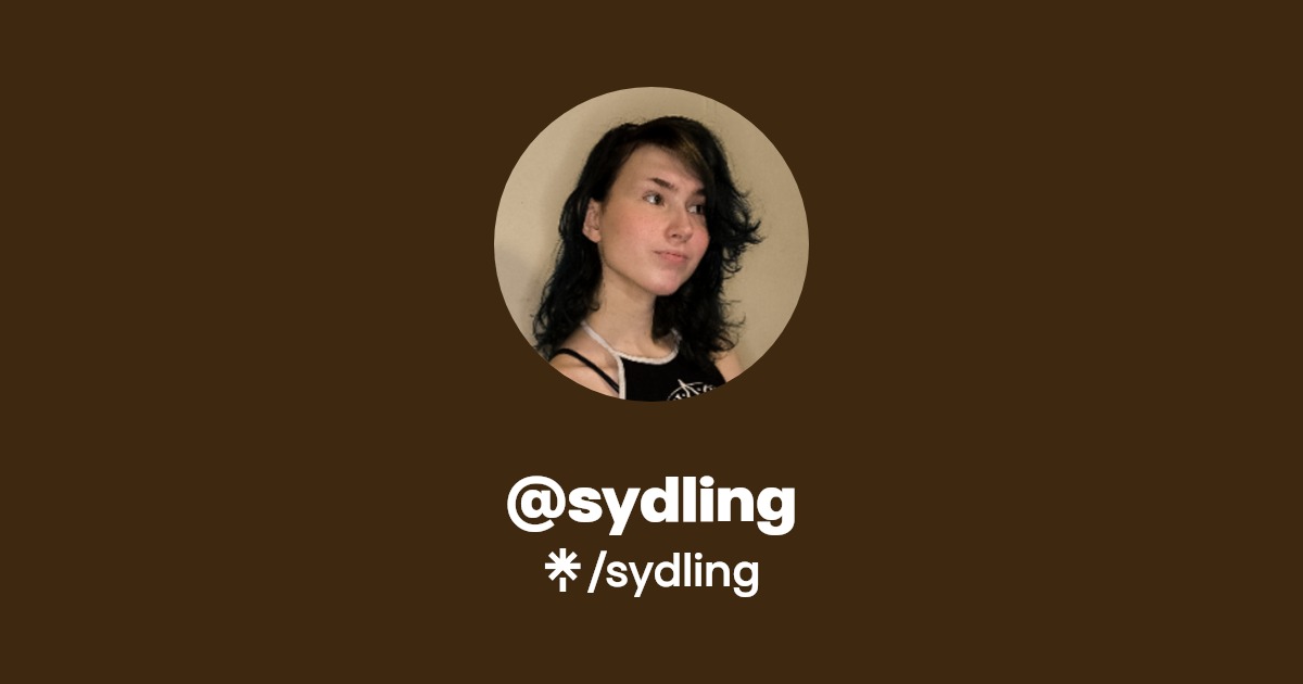 sydling - Find @sydling Onlyfans - Linktree