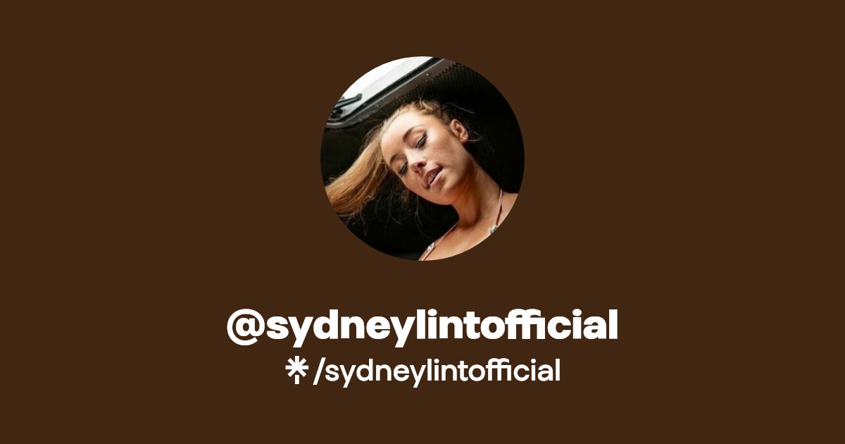 sydneylintofficial OnlyFans Official Exclusive Content & Account