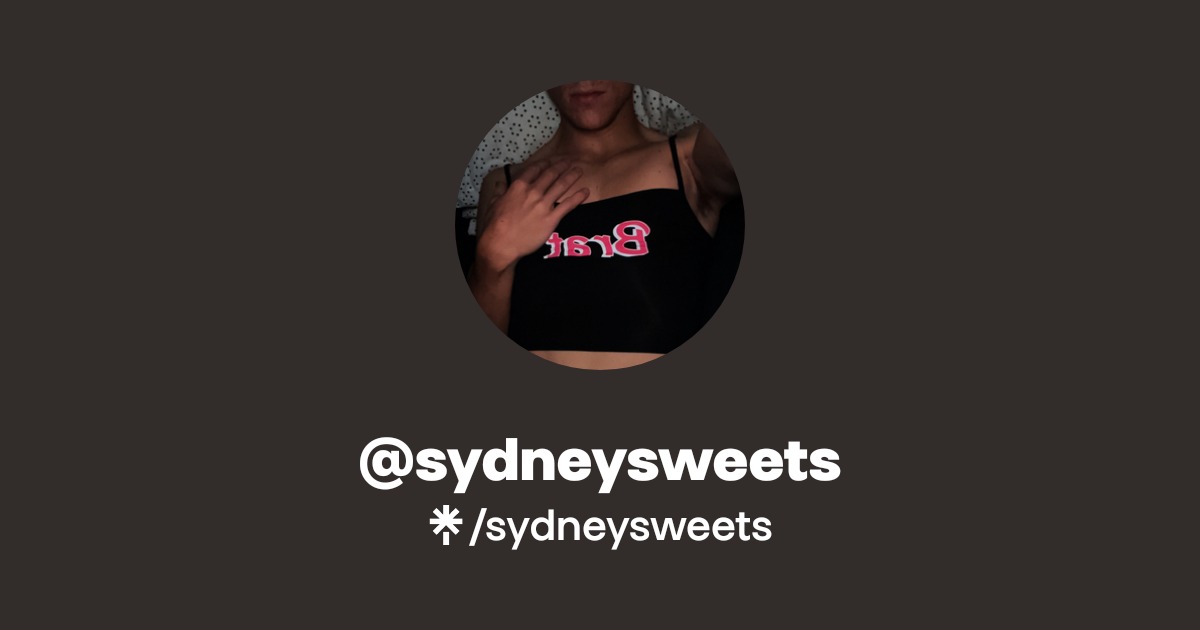 sydneysweets | Instagram | Linktree