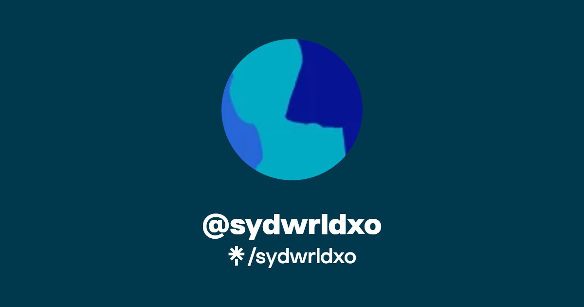 sydwrldxo - Find @sydwrldxo Onlyfans - Linktree
