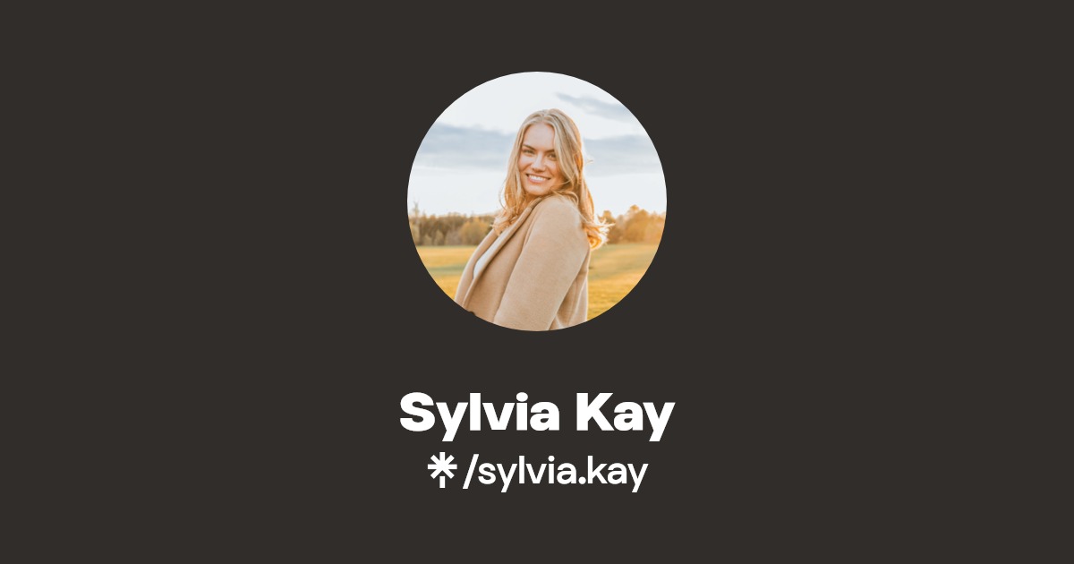 Sylvia Kay | Instagram, Facebook, TikTok | Linktree