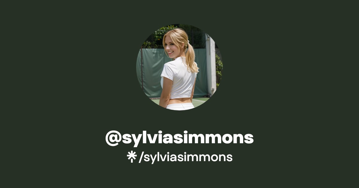 sylviasimmons | Instagram, Facebook | Linktree