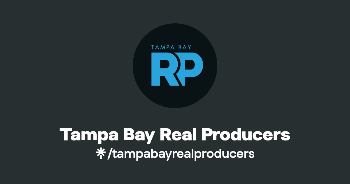 Tampa Bay Real Producers Instagram, Facebook Linktree