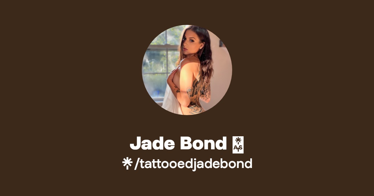 Jade Bond - Find Jade Bond Onlyfans - Linktree