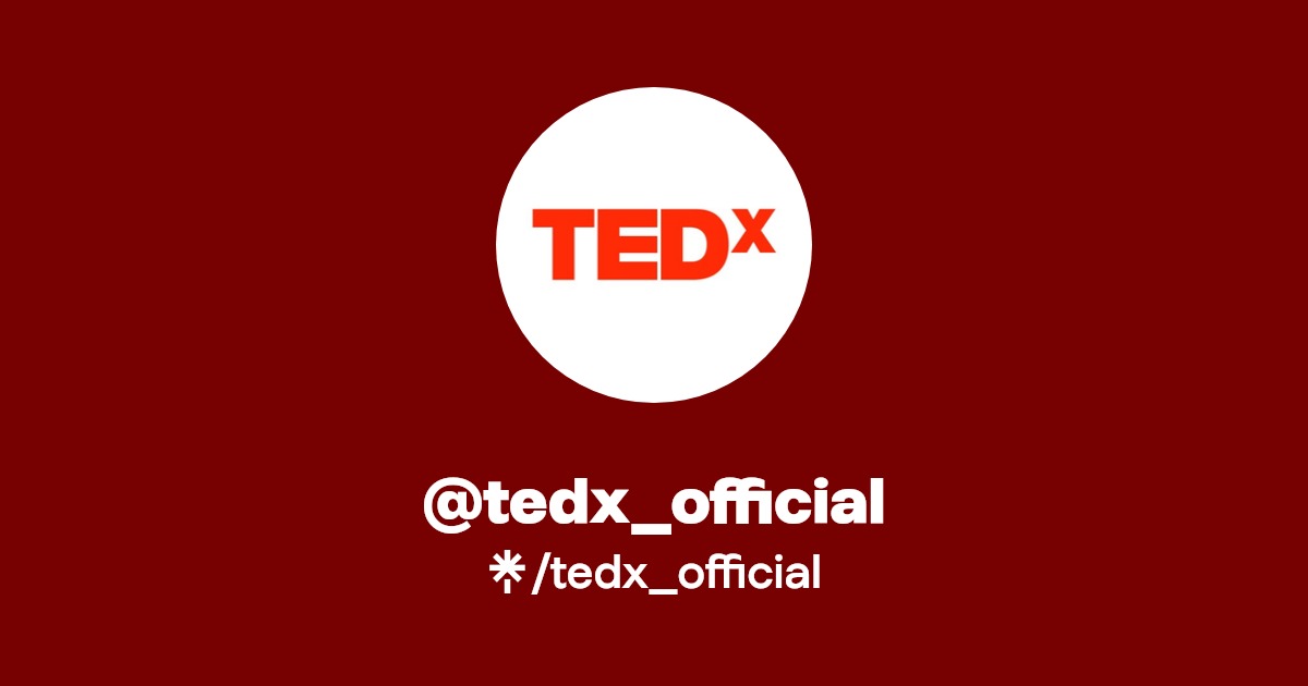 tedx_official Instagram, Facebook Linktree