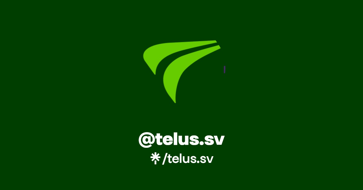 telus.sv Instagram, Facebook, TikTok, Twitch Linktree