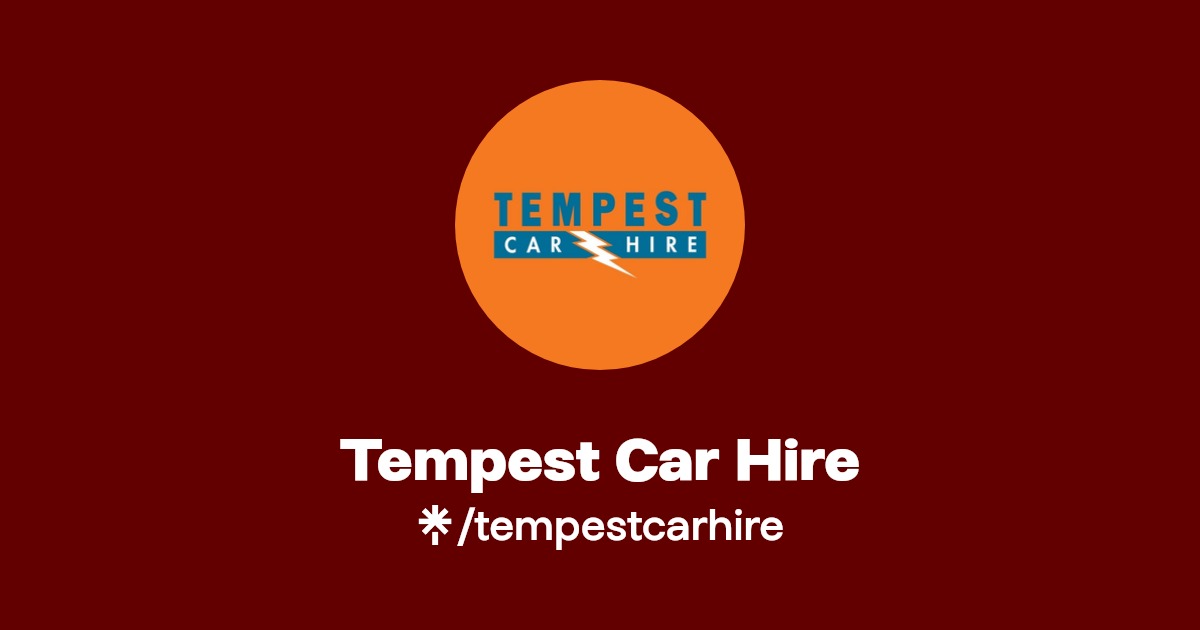 Tempest Car Hire Linktree