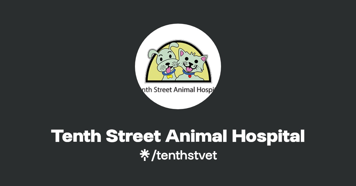 Tenth Street Animal Hospital Instagram, Facebook, TikTok Linktree