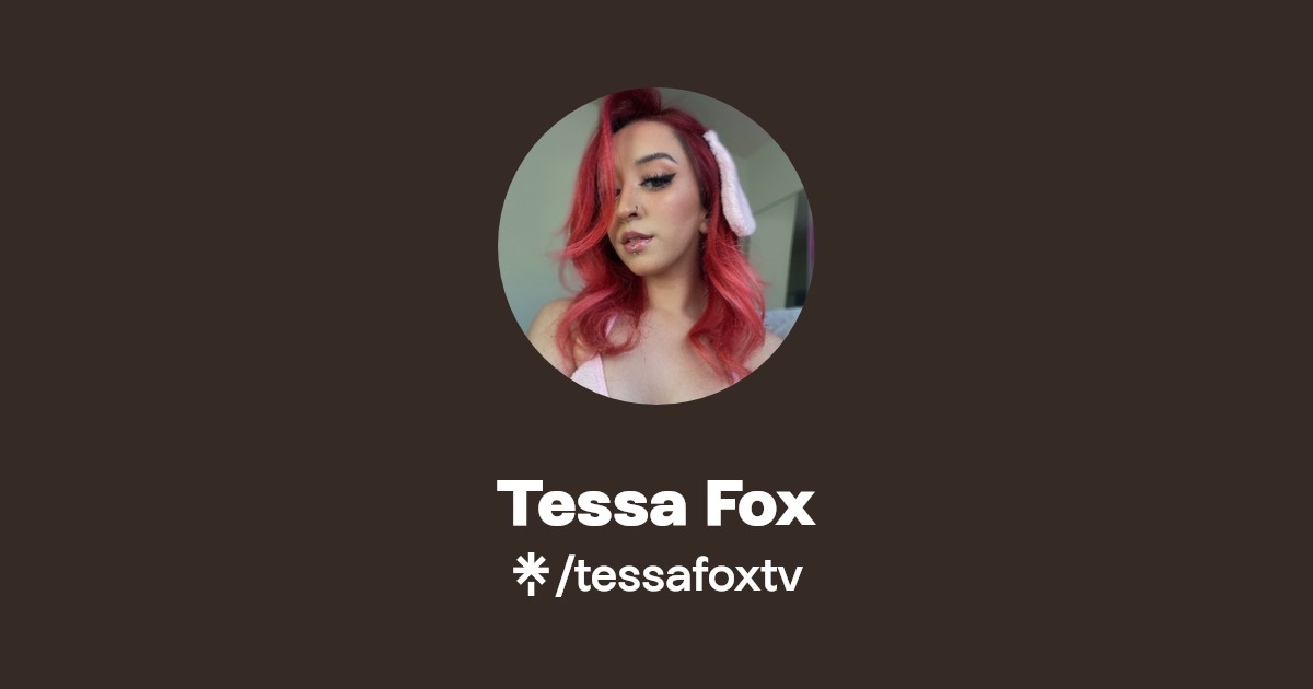 Tessa Fox - Find Tessa Fox Onlyfans - Linktree