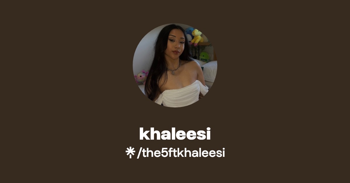 khaleesi - Find khaleesi Onlyfans - Linktree