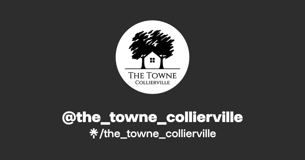 the_towne_collierville Instagram, Facebook Linktree