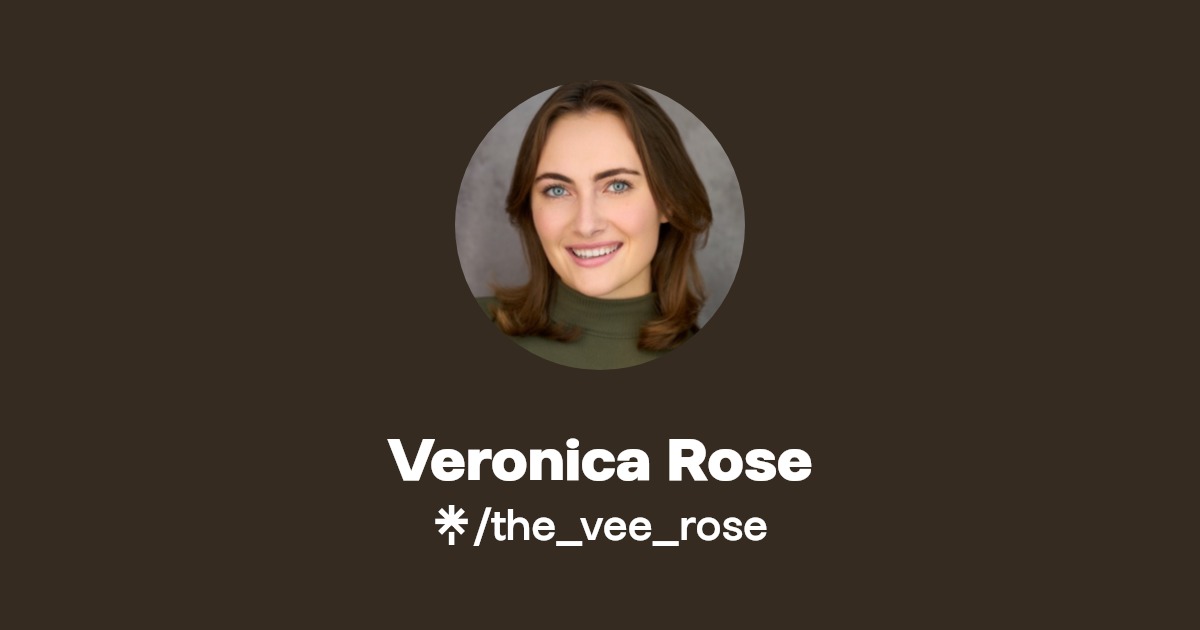 Veronica Rose Instagram Linktree
