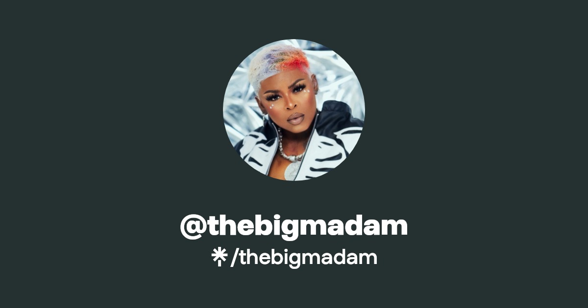 thebigmadam - Find @thebigmadam Onlyfans - Linktree