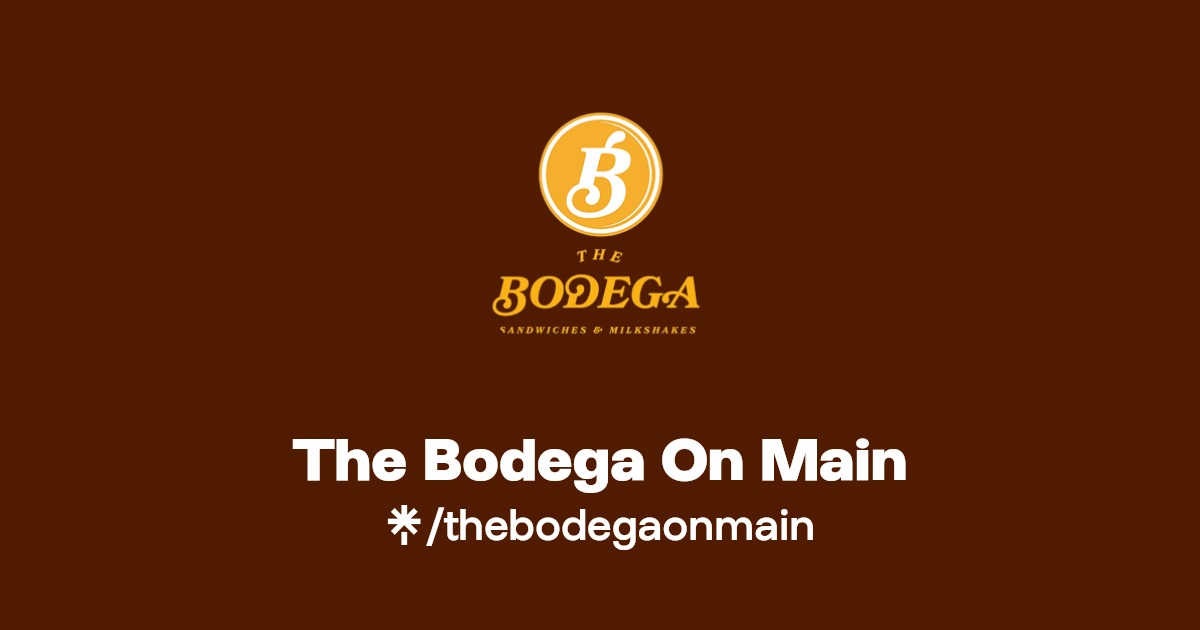 The Bodega On Main Instagram, TikTok Linktree