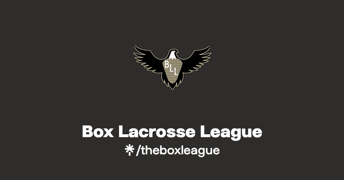 Box Lacrosse League Instagram, Facebook Linktree