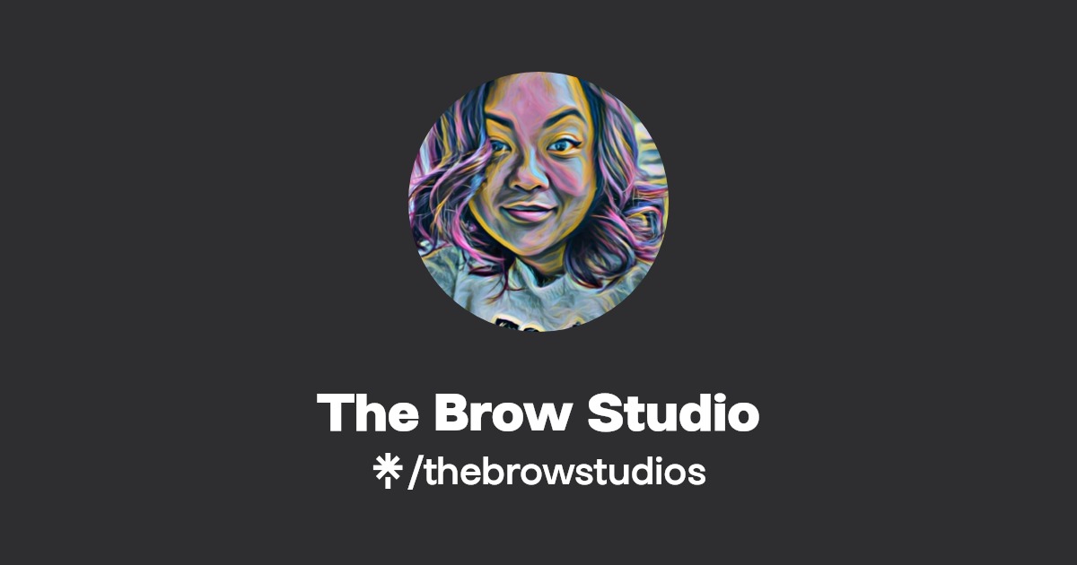The Brow Studio Linktree