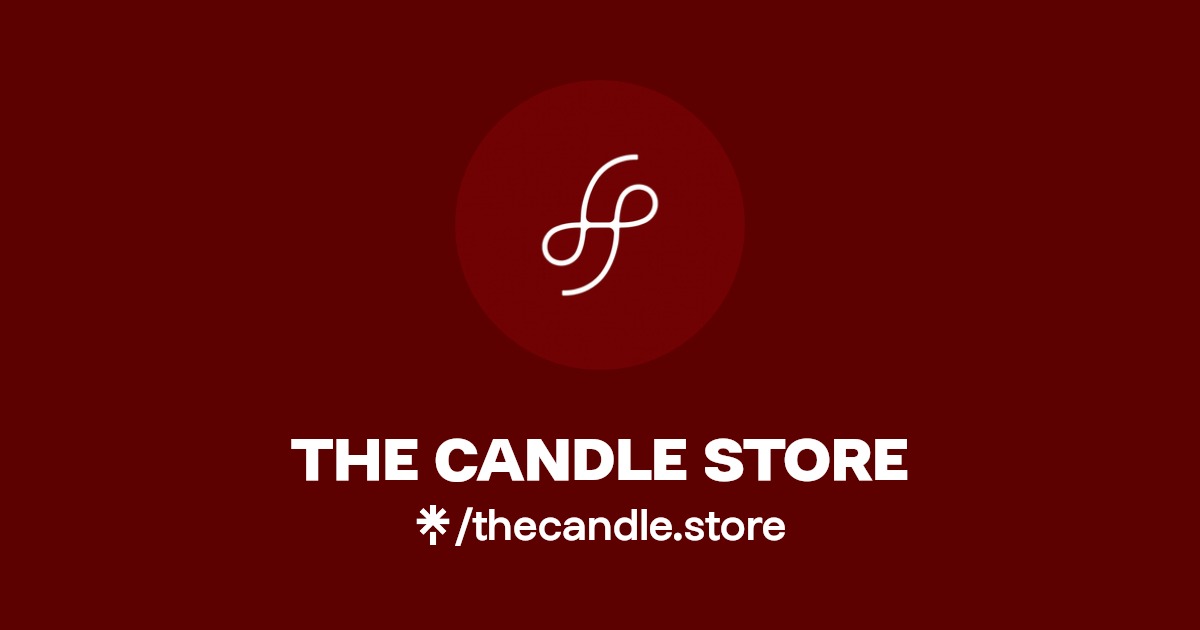 The Candle Store Facebook, TikTok Linktree