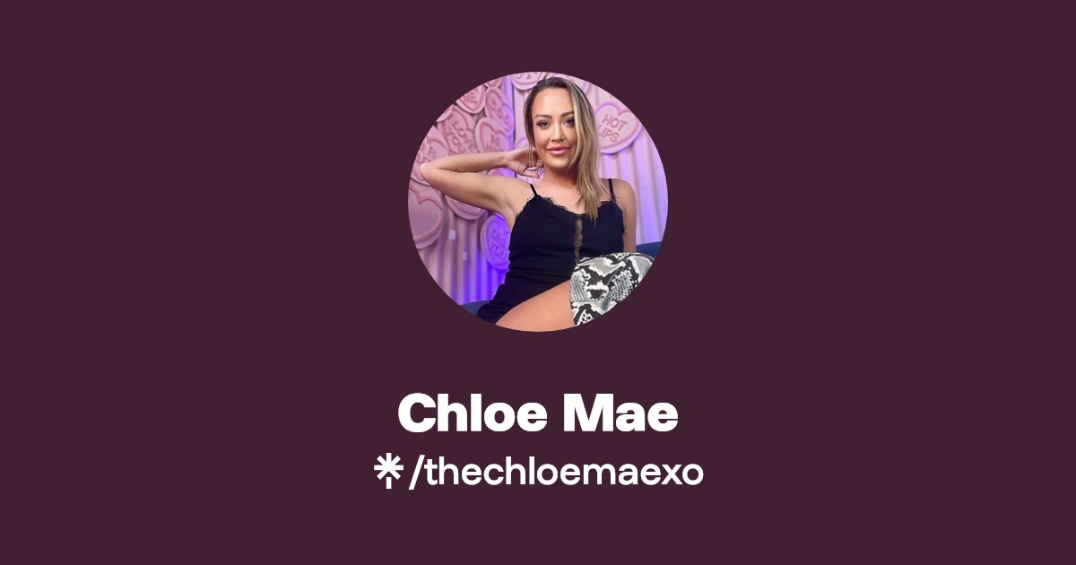 Chloe Mae - Find Chloe Mae Onlyfans - Linktree