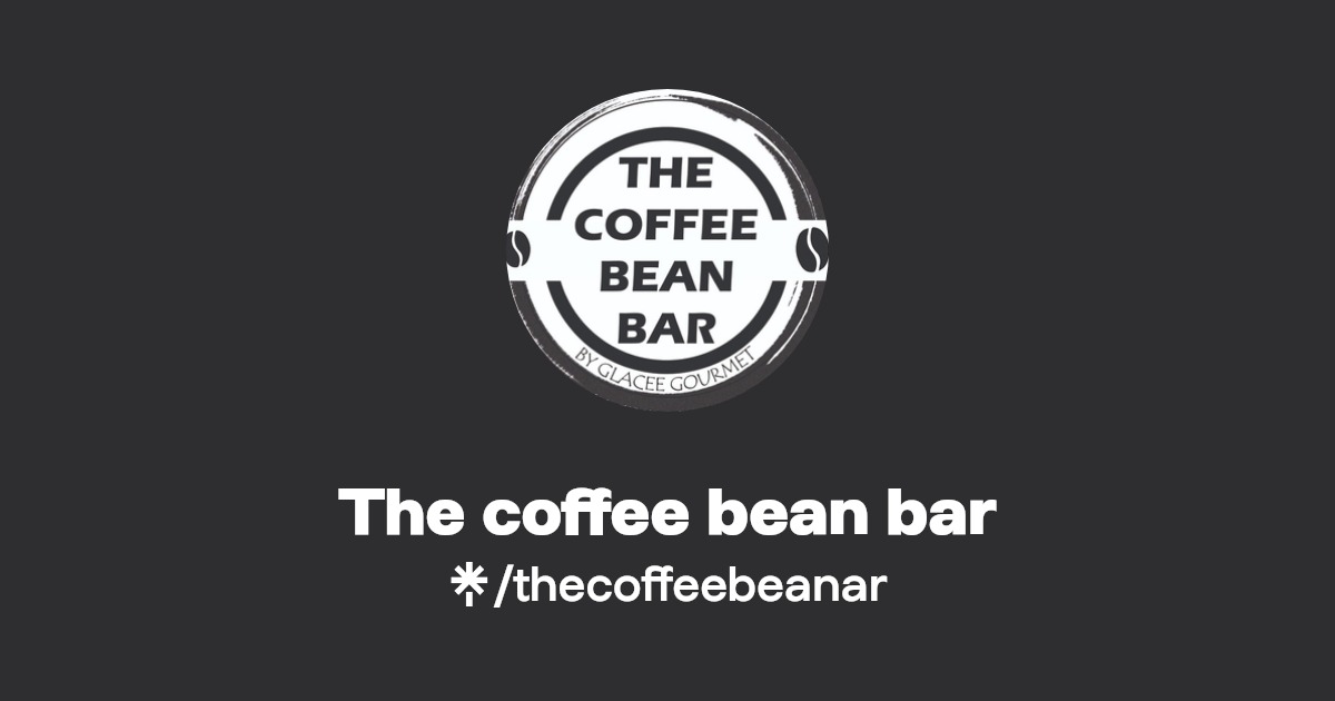 The coffee bean bar Instagram Linktree