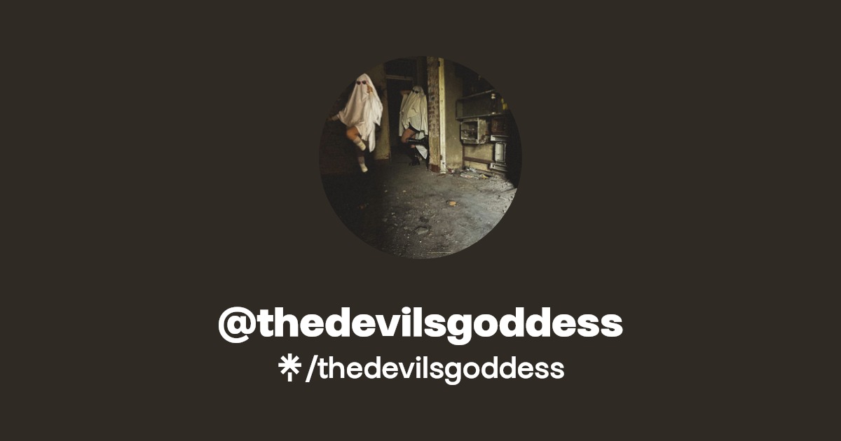thedevilsgoddess - Find @thedevilsgoddess Onlyfans - Linktree