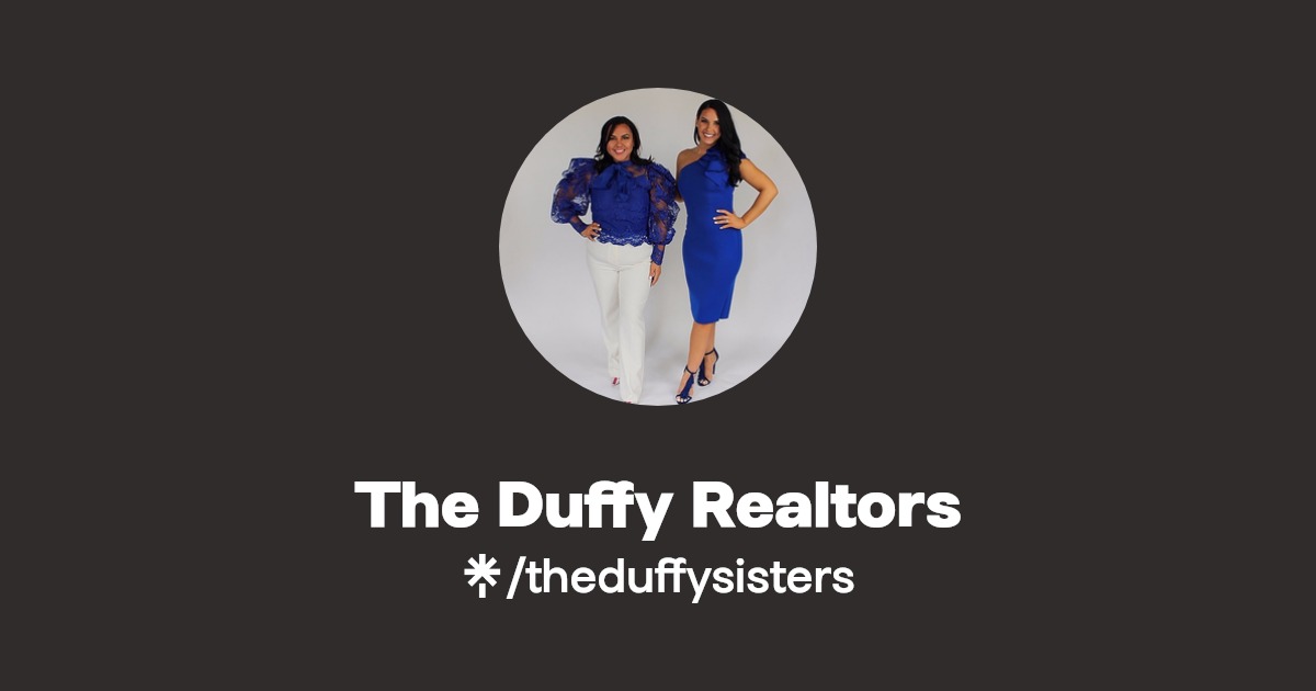 The Duffy Realtors Instagram, Facebook, TikTok Linktree