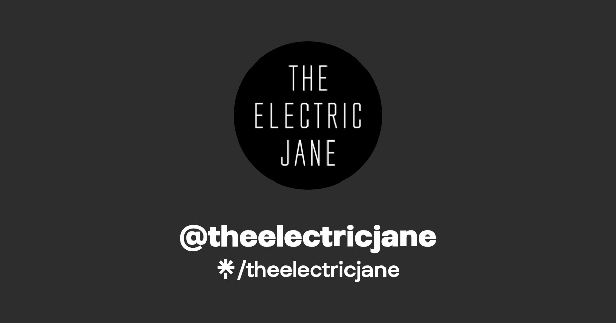 theelectricjane Instagram Linktree