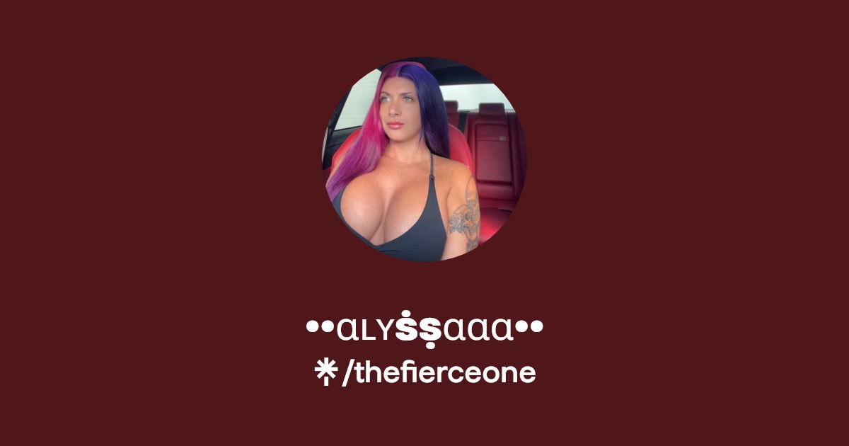 ɑʟʏṡṣɑɑɑ•• - Find ••ɑʟʏṡṣɑɑɑ•• Onlyfans - Linktree