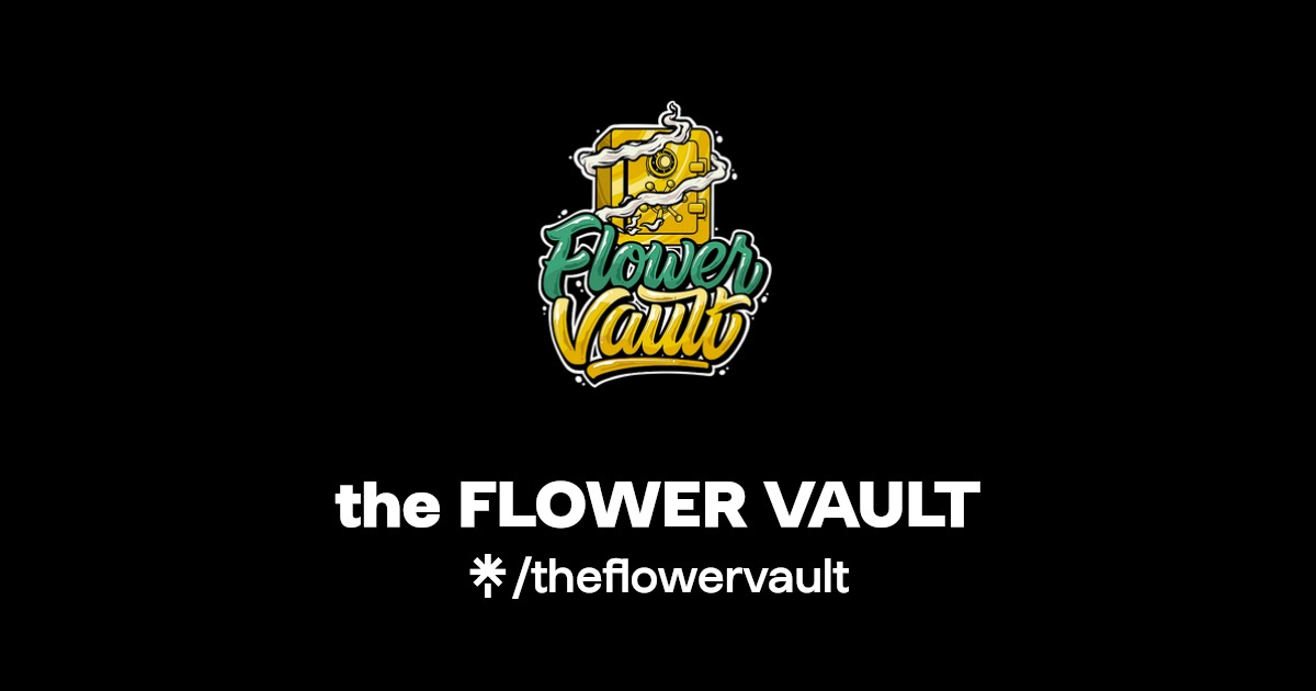 the FLOWER VAULT Instagram Linktree