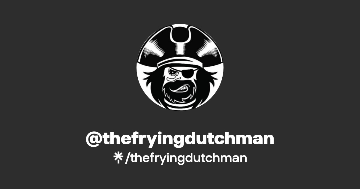 thefryingdutchman | Instagram, TikTok | Linktree