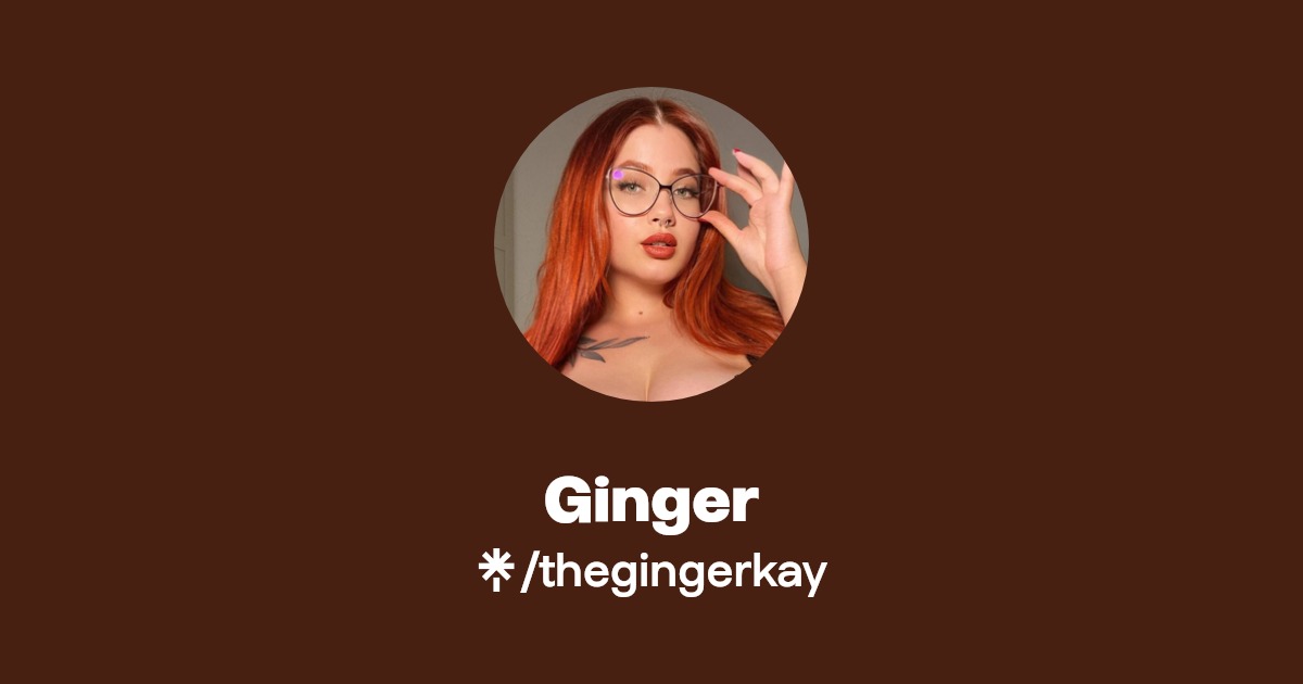 Ginger Find Ginger Onlyfans Linktree