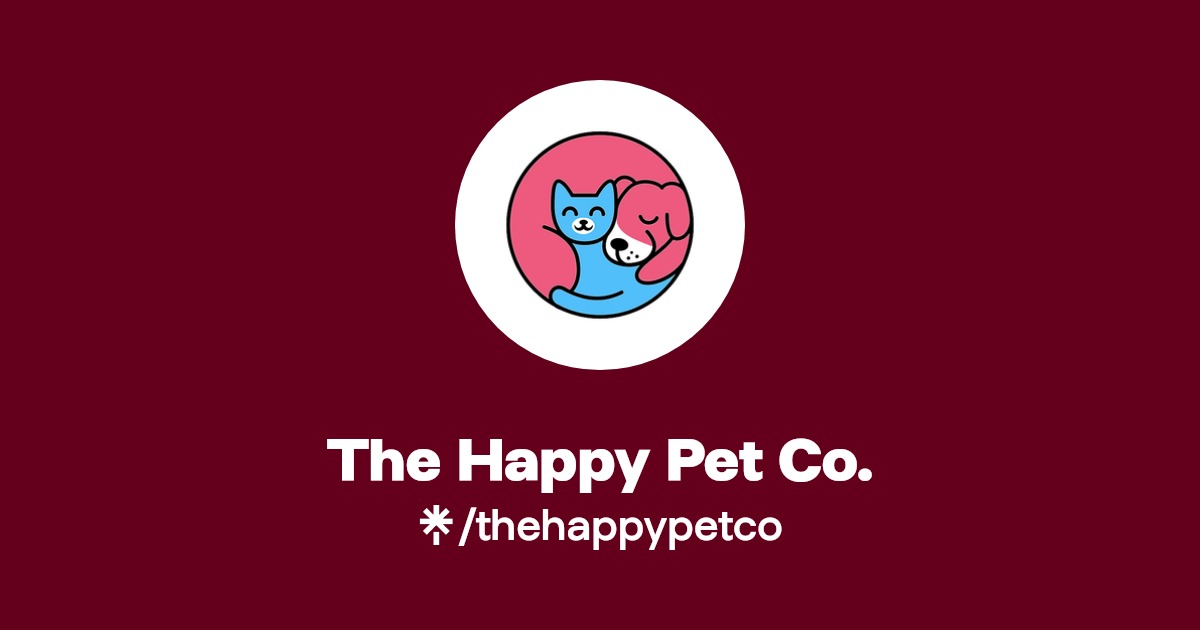 The Happy Pet Co. Instagram, Facebook Linktree