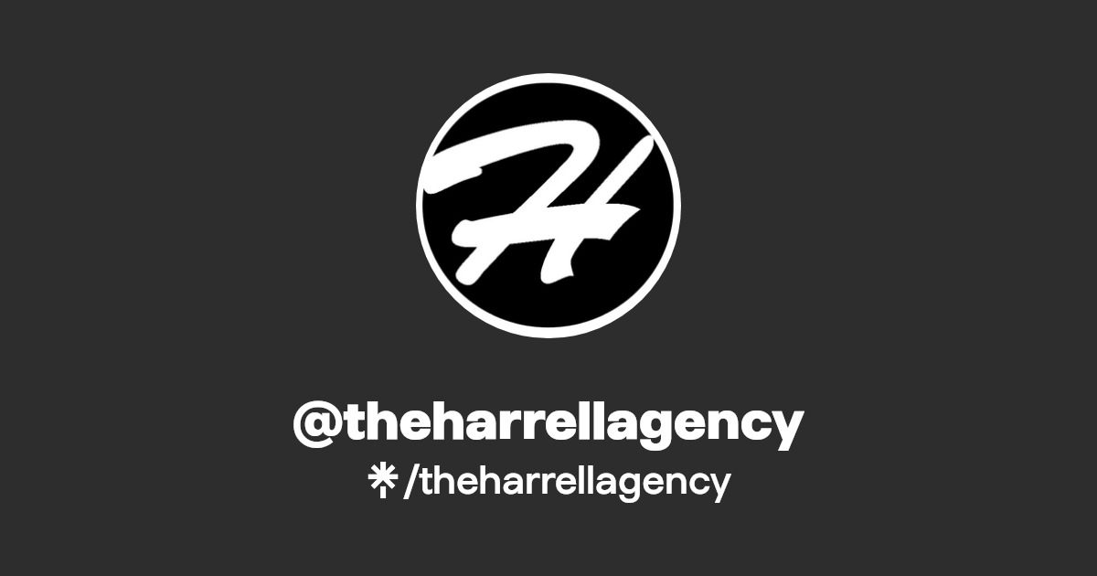 theharrellagency Instagram, Facebook Linktree