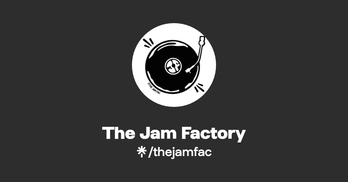 The Jam Factory Instagram, Facebook Linktree