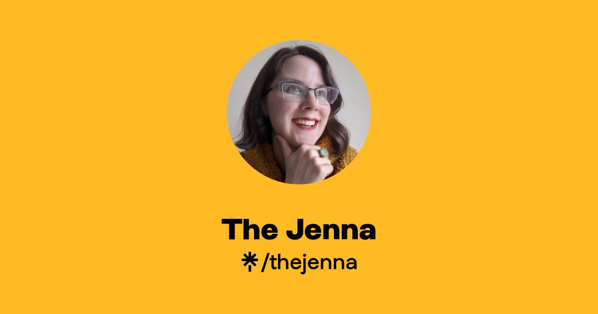 The Jenna Instagram, TikTok, Twitch Linktree
