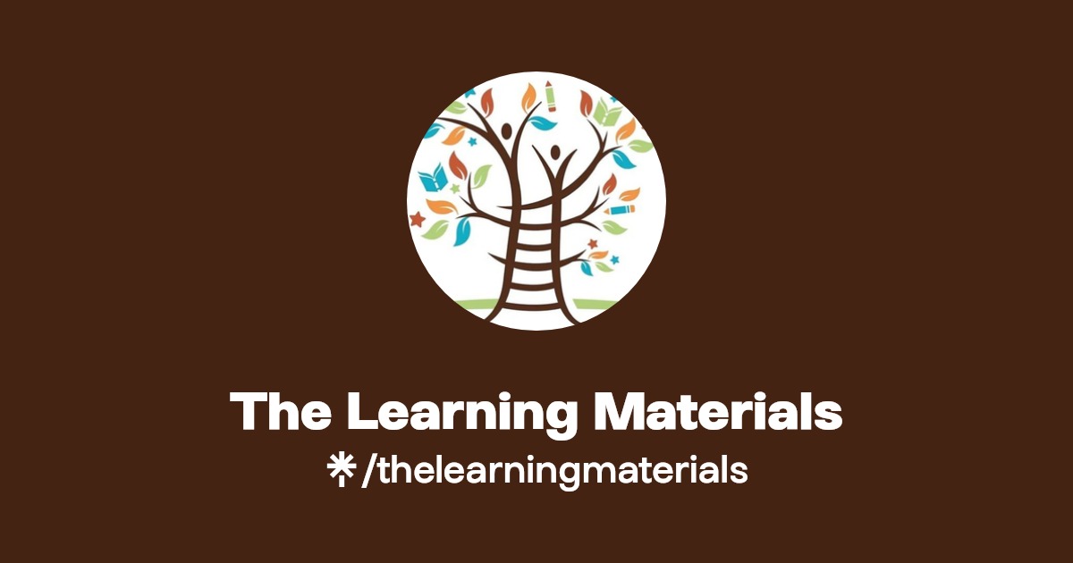 The Learning Materials Twitter, Instagram, Facebook Linktree