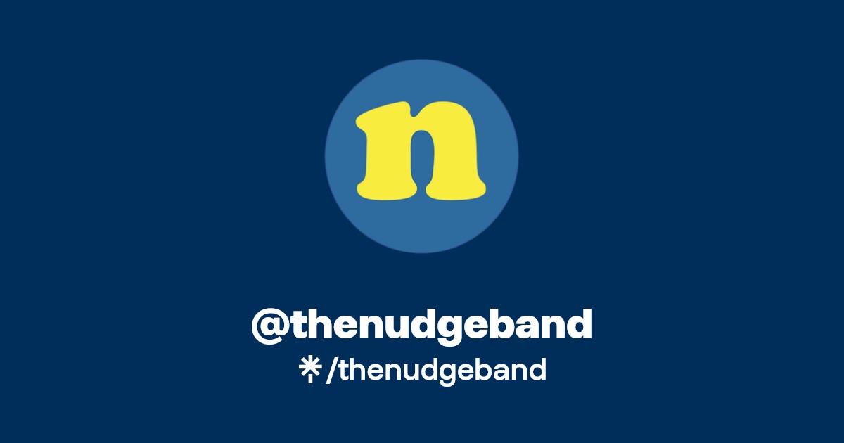 thenudgeband Listen on Spotify Linktree