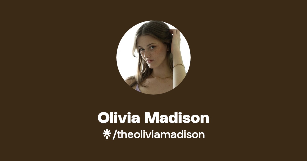 Olivia Madison - Find Olivia Madison Onlyfans - Linktree