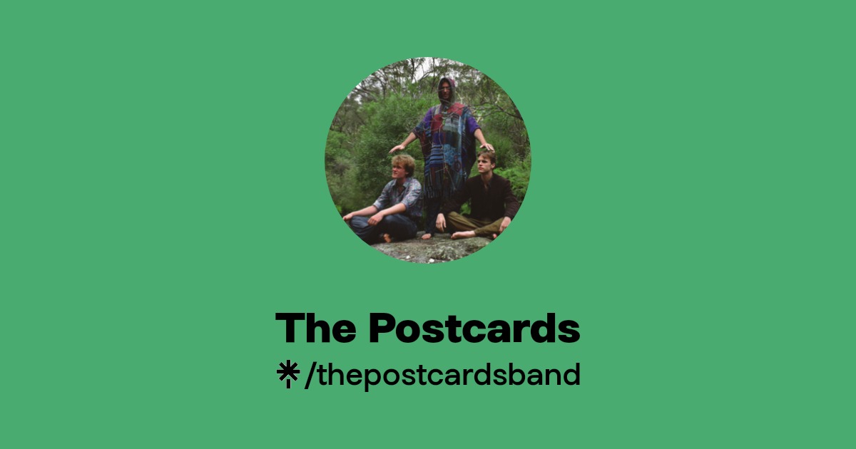 The Postcards Instagram, Facebook Linktree