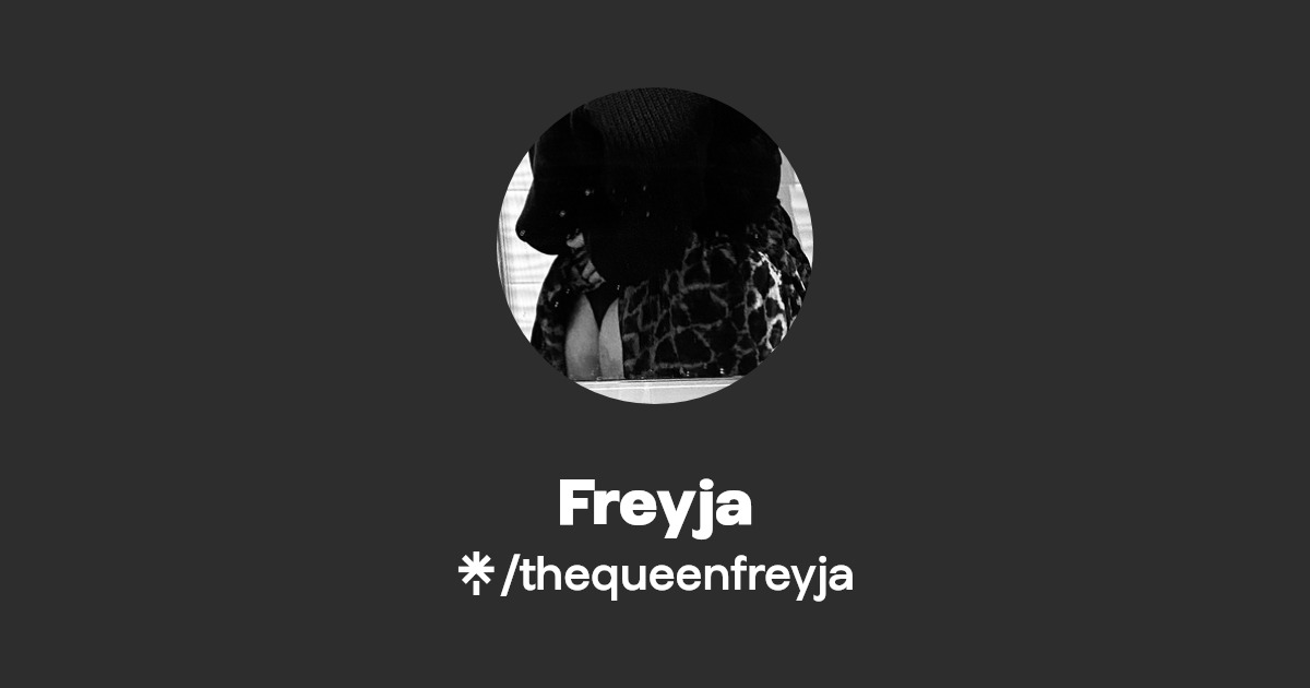 Freyja - Find Freyja Onlyfans - Linktree